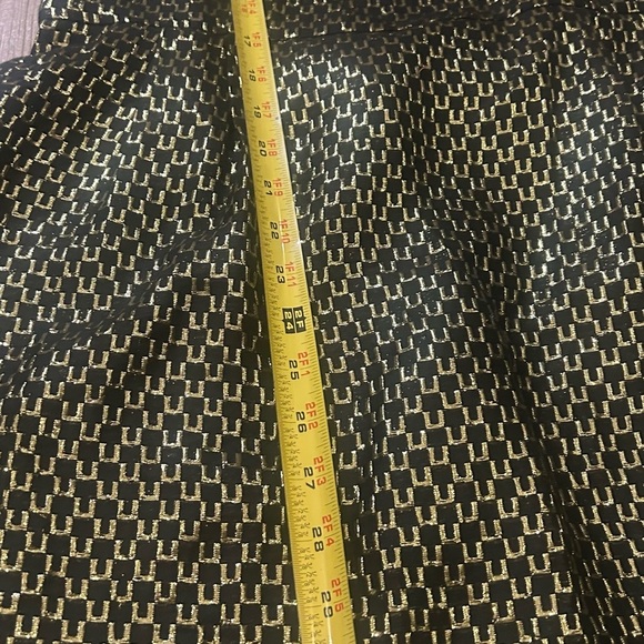 French Connection Gold and Black  Sheath Cocktail Dress - Picture 3 of 5